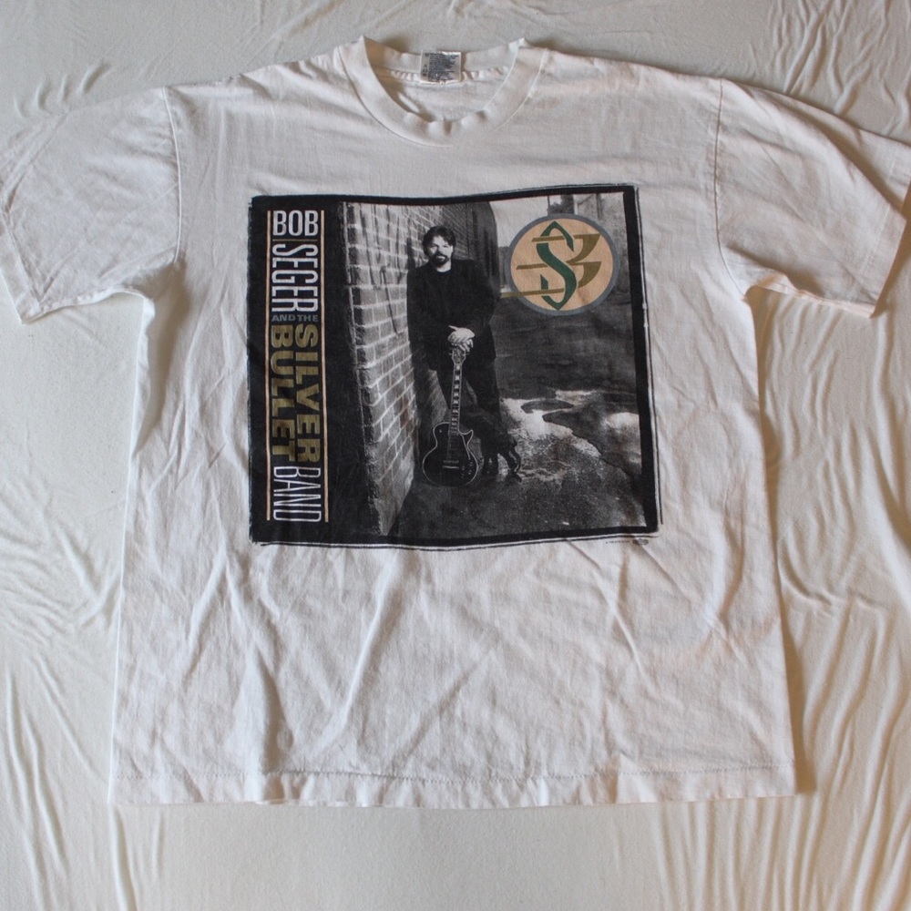 Vintage 1995 Bob Seger and The Silver Bullets Tee